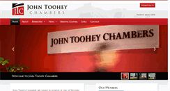 Desktop Screenshot of johntooheychambers.net.au